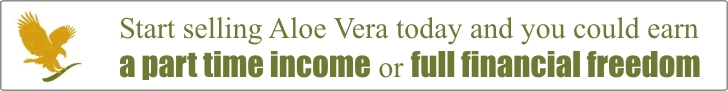 Sell Aloe Vera and earn a part time income or full financial freedom